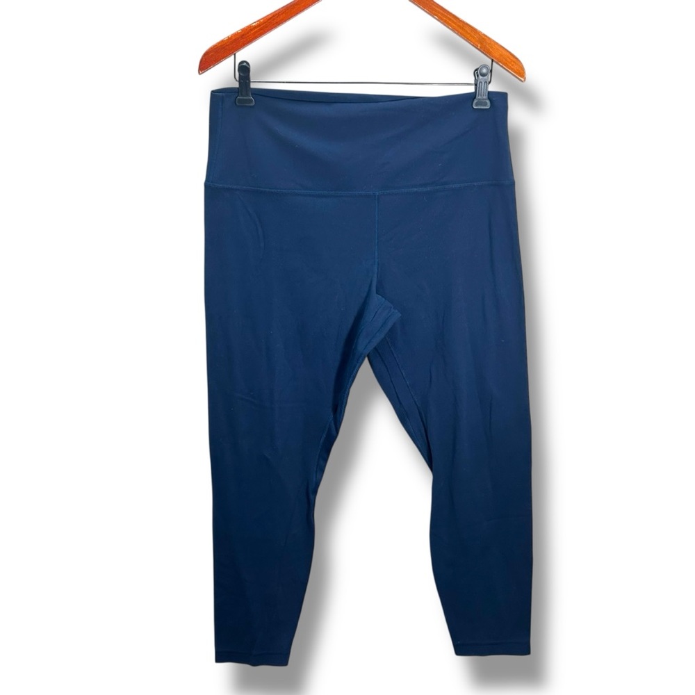 Lululemon Align High Rise Navy Leggings 25” Size 14